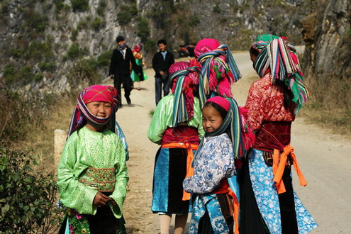 Remote hill tribe villages